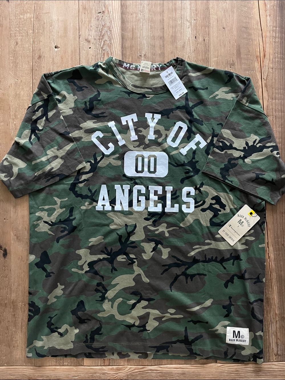 NWT Todd Snyder Mark McNairy Camo City of Angels Shirt